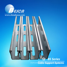 Hot Dip Galvanised Slotted Unistrut / C Channel/ Strut Channel